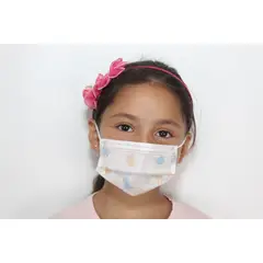 SOLLU - Pack 50 Mascarillas Niño 3 Capas
