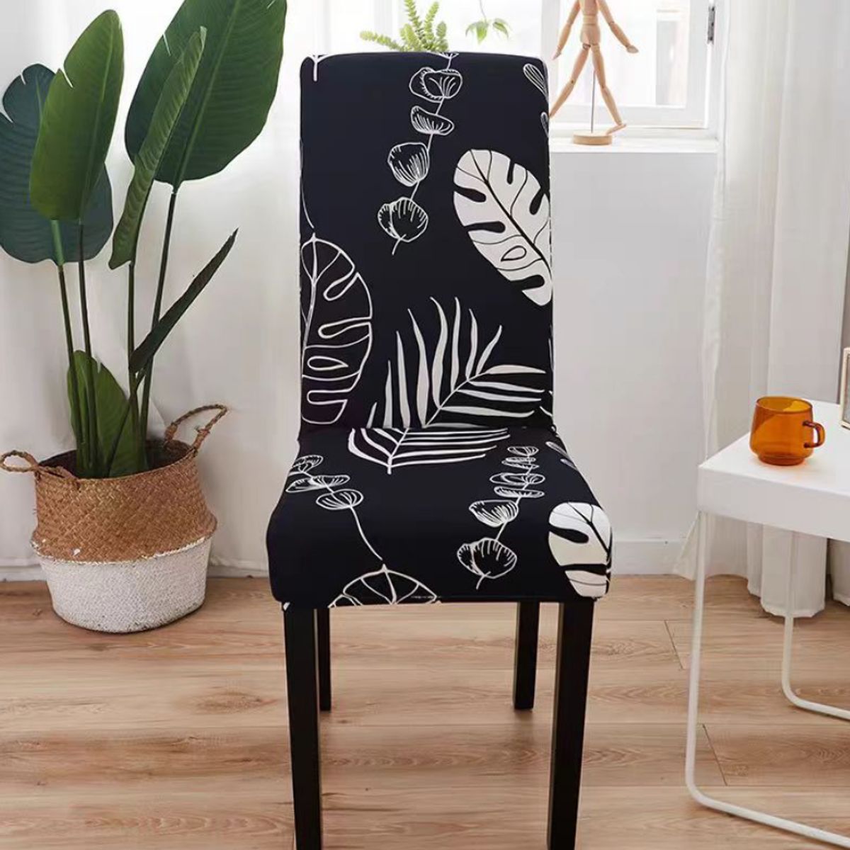 GENERICO - Pack 6 Funda Para Sillas Elasticada Decorativas Comedor