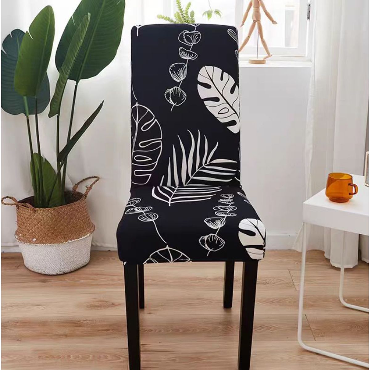 GENERICO - Pack 6 Funda Para Sillas Elasticada Decorativas Comedor