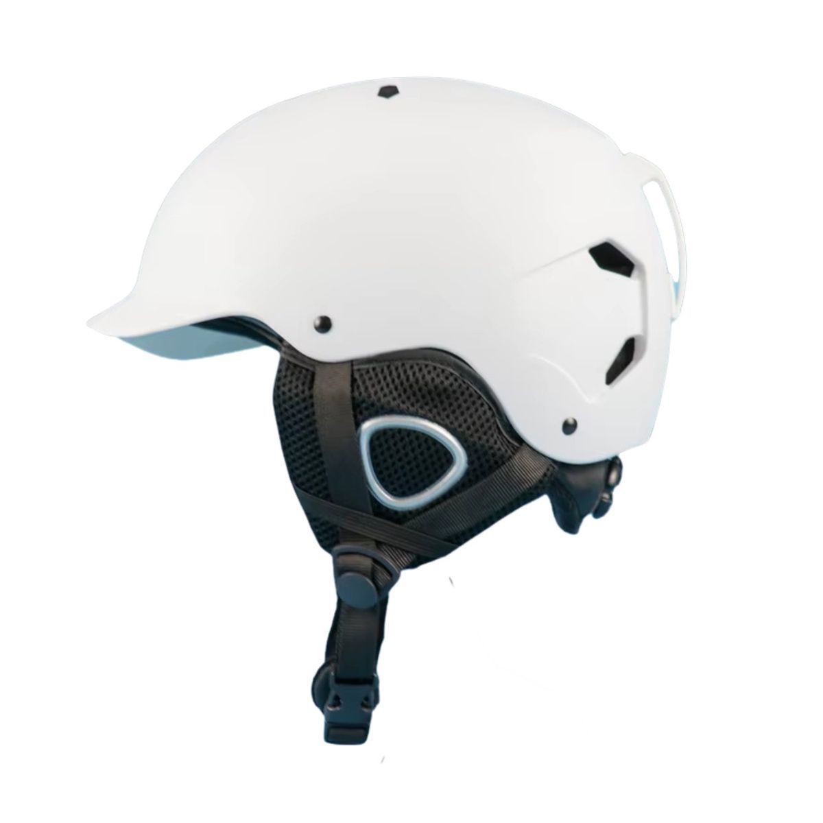 CRUSEC - Casco De Snowboard Esquí Protección Deportes De Nieve - Blanco M