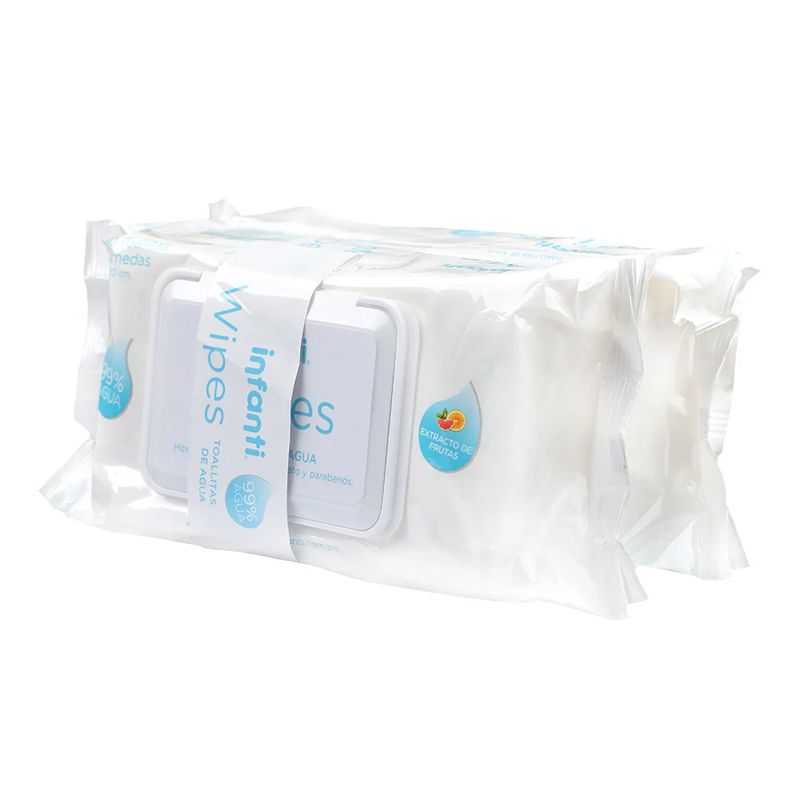 INFANTI - Toallita Humeda Water Wipes Pack 2x80 Un Infanti