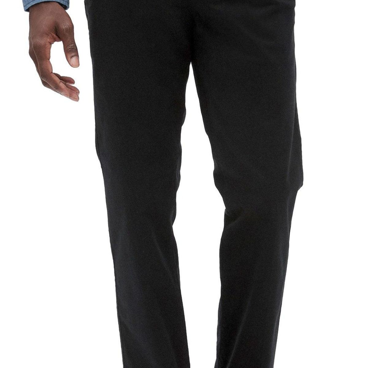 GAP - Pantalon Straight Hombre Negro