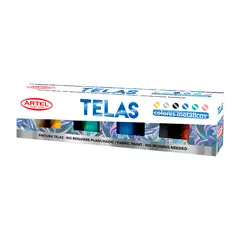 ARTEL - Pintura de Tela Metalica 6 Colores