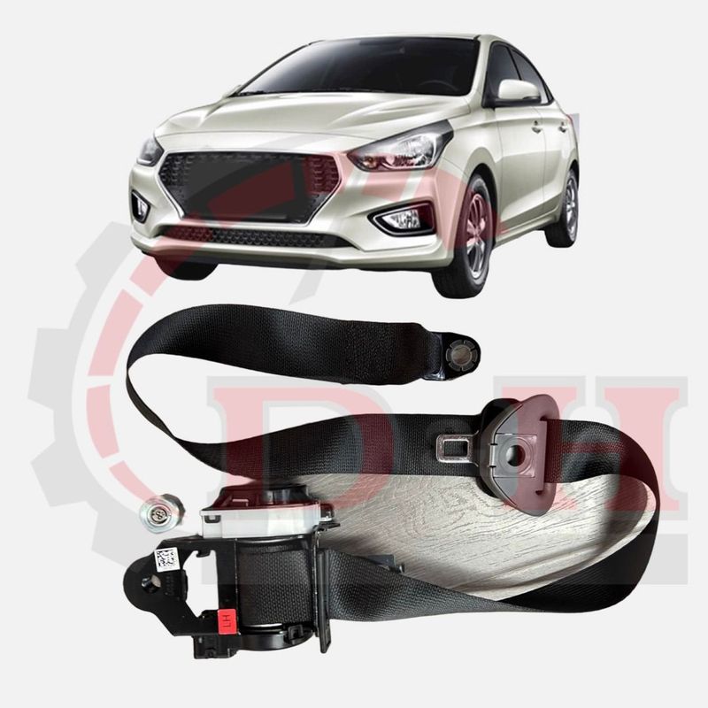 GENERICO - Cinturón Seguridad Chofer hyundai verna 2020-2025 d0