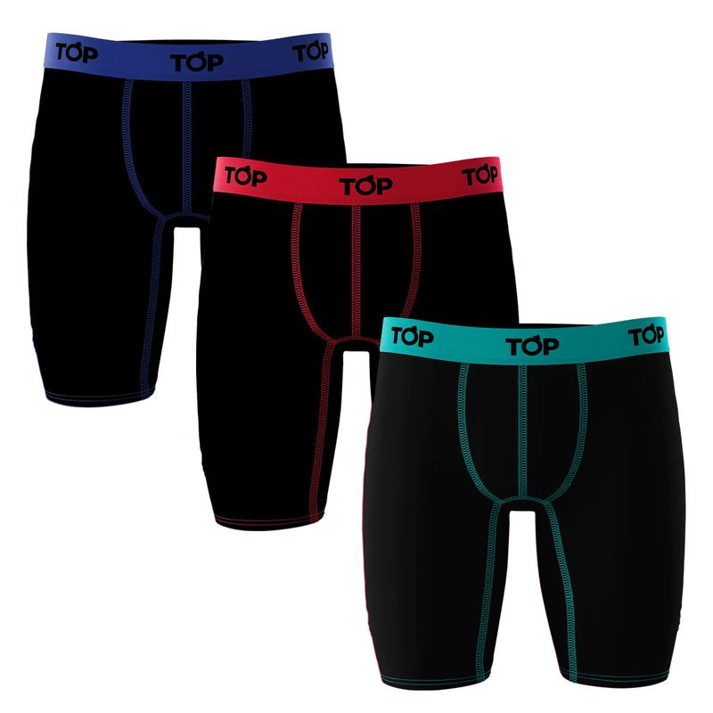 TOP - Boxers Largo Algodon Hombre