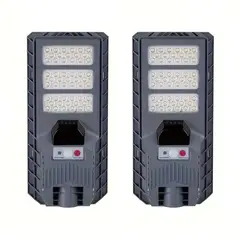 MOVILLANO - Pack 2 Foco Solar 300w Recargable Ip65 Sensor M Y Control R