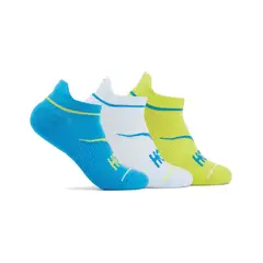 HOKA - Tripack Calcetas HOKA CHILE No-Show Run Diva Blue/Ice_.