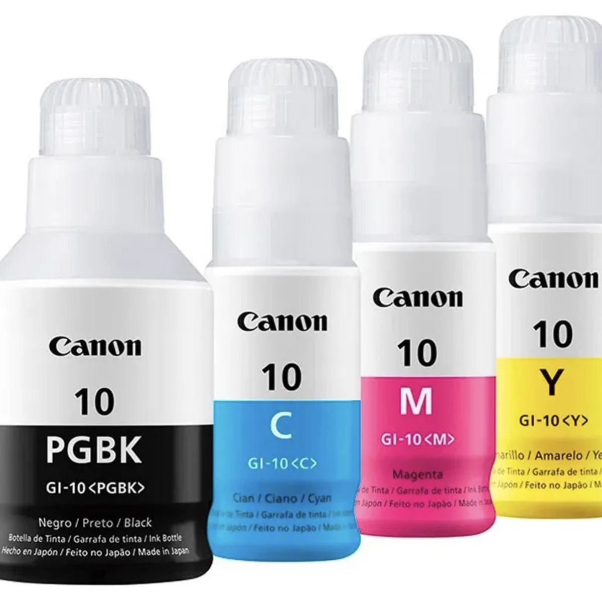 CANON - PACK 4 TINTAS CANON ORIGINAL GI-10 G6010 G7010 BK C M Y