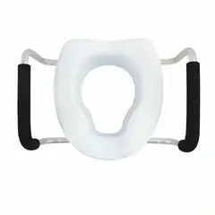 GENERICO - Asiento Wc Elevador 10cm Con Apoya Brazos