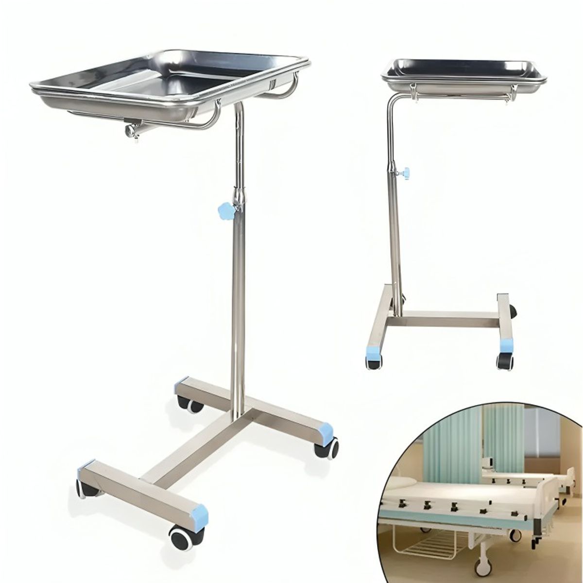 GENERICO - Mesa Bandeja Removible Altura Regulable 45x35 Cm