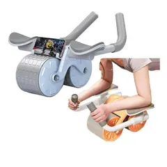 GENERICO - Máquina Para Ejercicios Abdominales 2 En 1 Fitness Rodillo