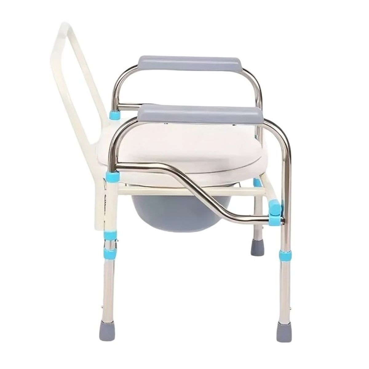 GENERICO - Baño Inodoro Wc Portátil Plegable Silla Ducha Color Blanco.-
