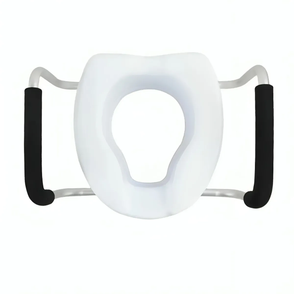 GENERICO - Asiento Wc Elevador 10cm Con Apoya Brazos