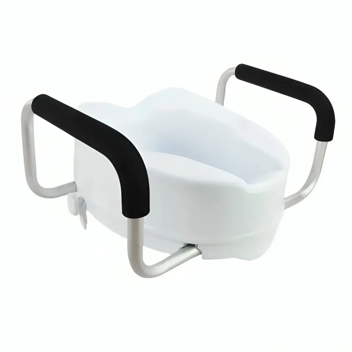GENERICO - Asiento Wc Elevador 10cm Con Apoya Brazos