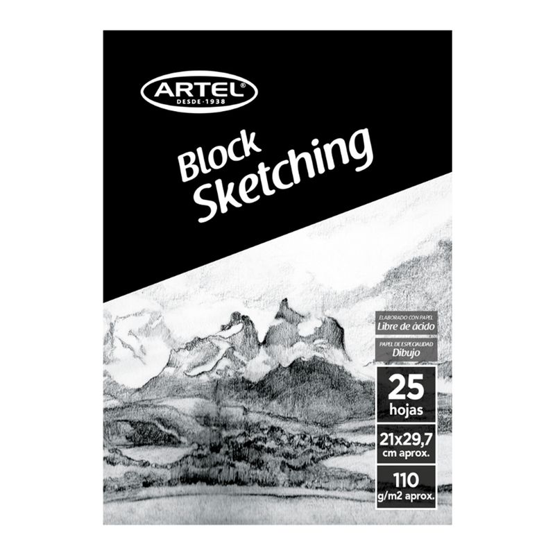 ARTEL - Block Dibujo 110gr A4 - Artel
