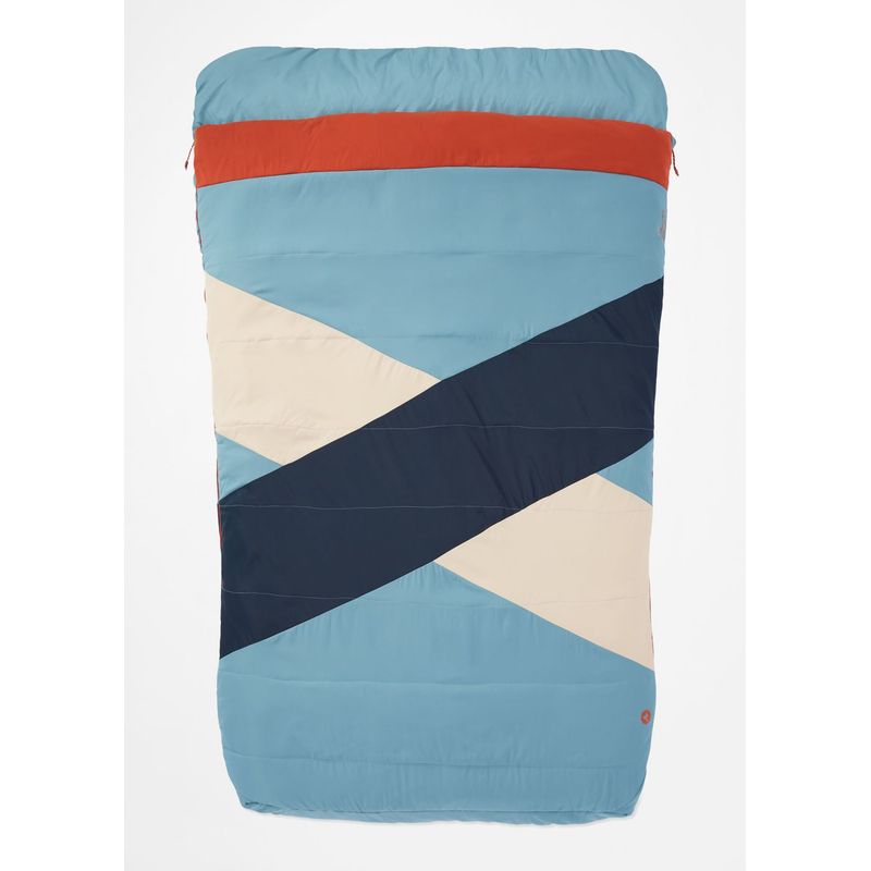 MARMOT - Saco De Dormir Unisex Idlewide 30° Doublewide Celeste Marmot