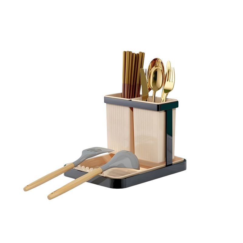GENERICO - Organizador De Cubiertos Utensilios Porta Servicio Cocina