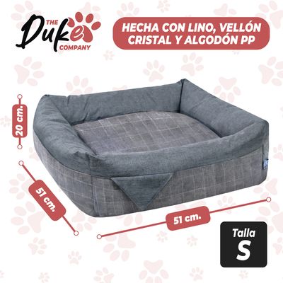 Imagen 2 del producto Cama Para Perro Mascotas Antiestres Lavable Duke Talla S