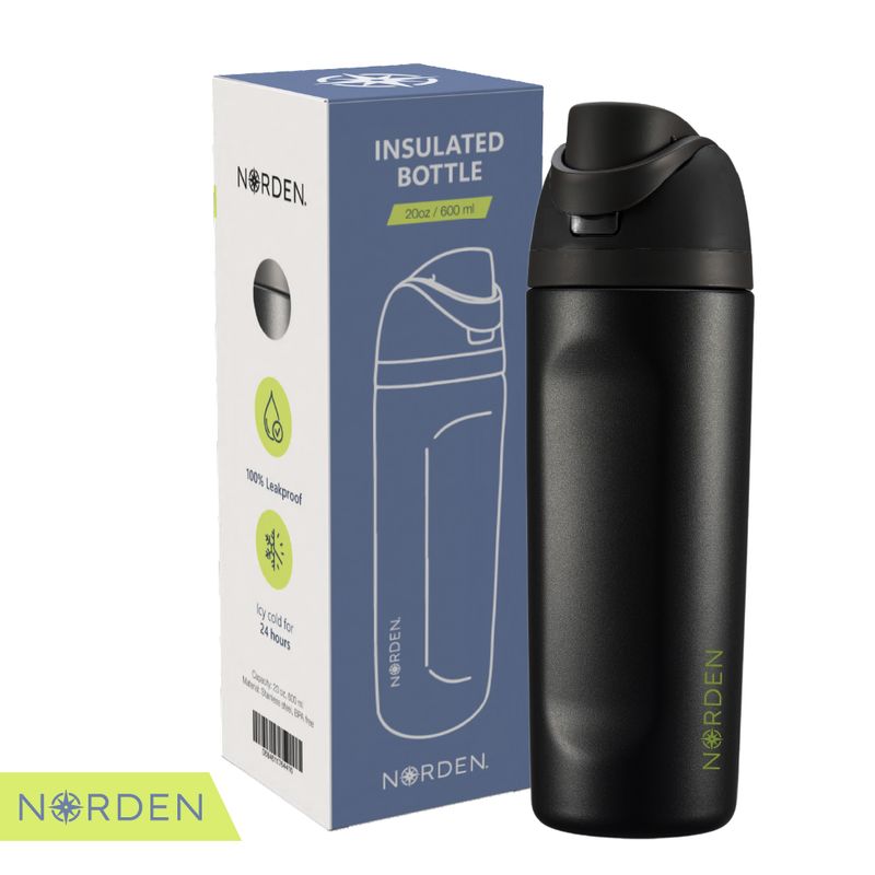 GENERICO - Botella De Agua Acero Inoxidable 600ml Norden