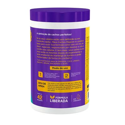 Imagen 2 del producto CREMA DE TRATAMIENTO MEUS CACHOS MAGICOS 400G