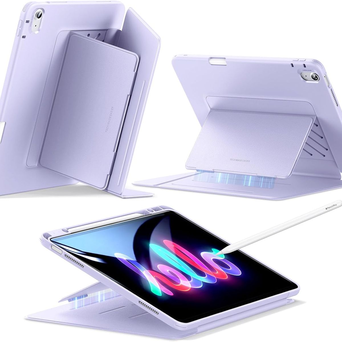 ESR - Funda ESR Para iPad Air 11 M3 / M2 Air 5ª / 4ª 10.9 Flip Lila