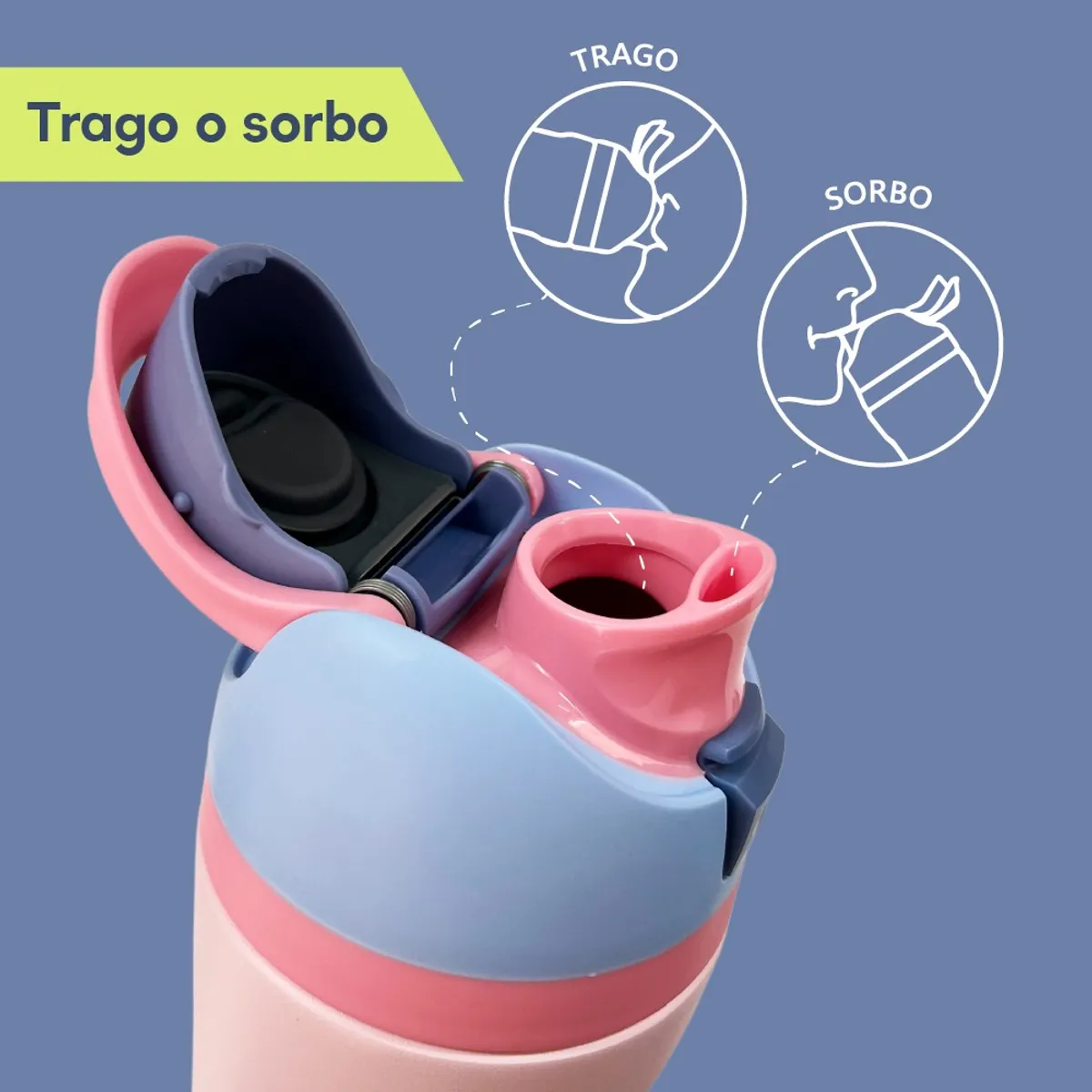 NORDEN - Botella De Agua Acero Inoxidable 600ml Norden