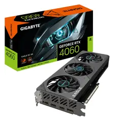 GIGABYTE - Tarjeta de Video Nvidia GeForce RTX 4060 EAGLE OC, 8GB GDDR6