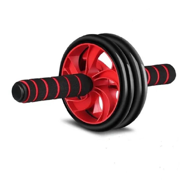 GENERICO - Rueda enrollable abdominal doble lumbar para ejercicios