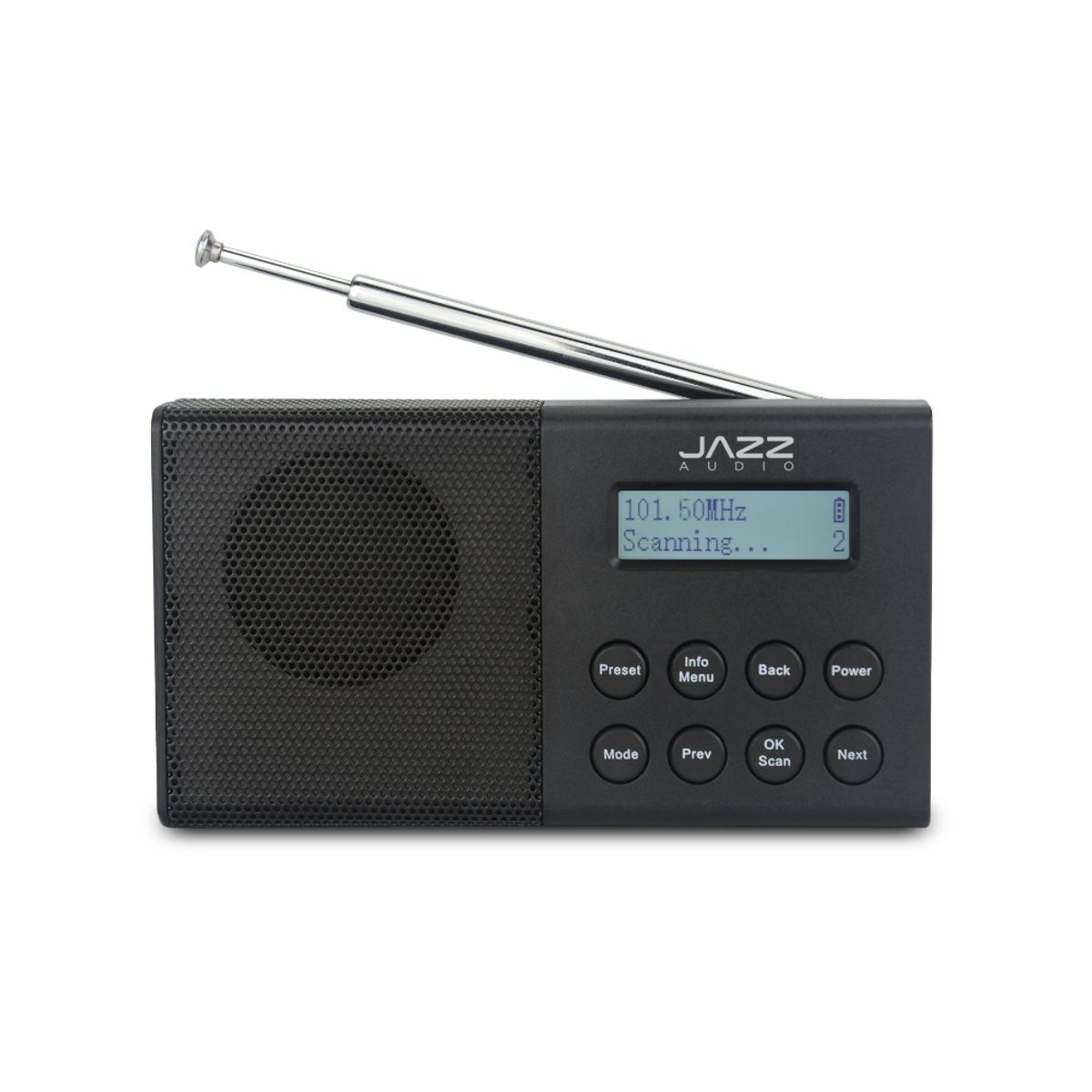 GEN - Mini radio portátil recargable Jazz Audio DigRadio