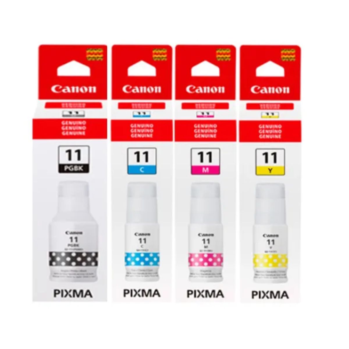 CANON - PACK 4 TINTAS ORIGINAL CANON GI-11 BK C M Y G2160 G3160