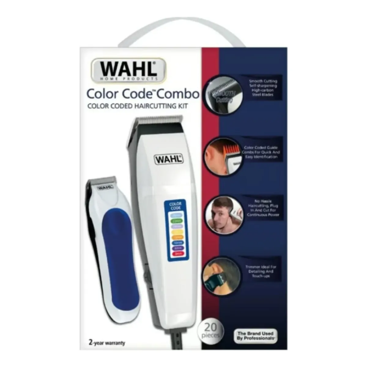 WAHL - Máquina de cortar pelo Wahl Color Code Combo
