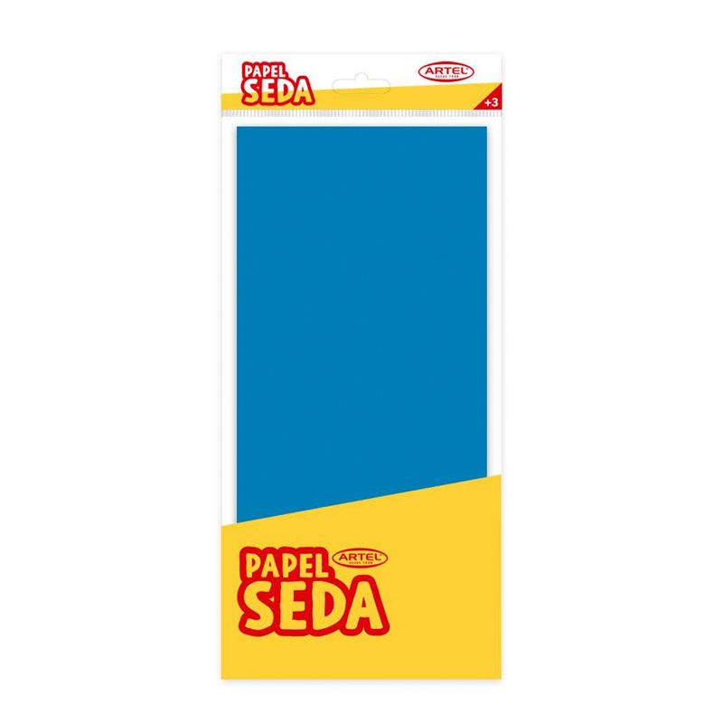 ARTEL - 10 Pliegos Papel Seda Artel Color Azul