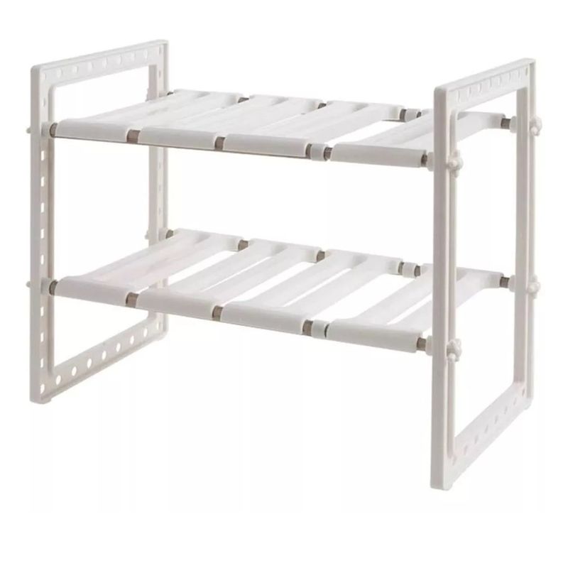 GENERICO - Estante Organizador De Ollas Ajustable Cocina Baño Multiuso