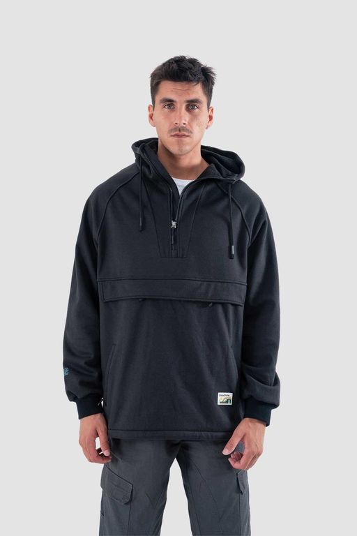 Chaqueta Cortaviento Hombre Surazo Hood Negro Negro XS