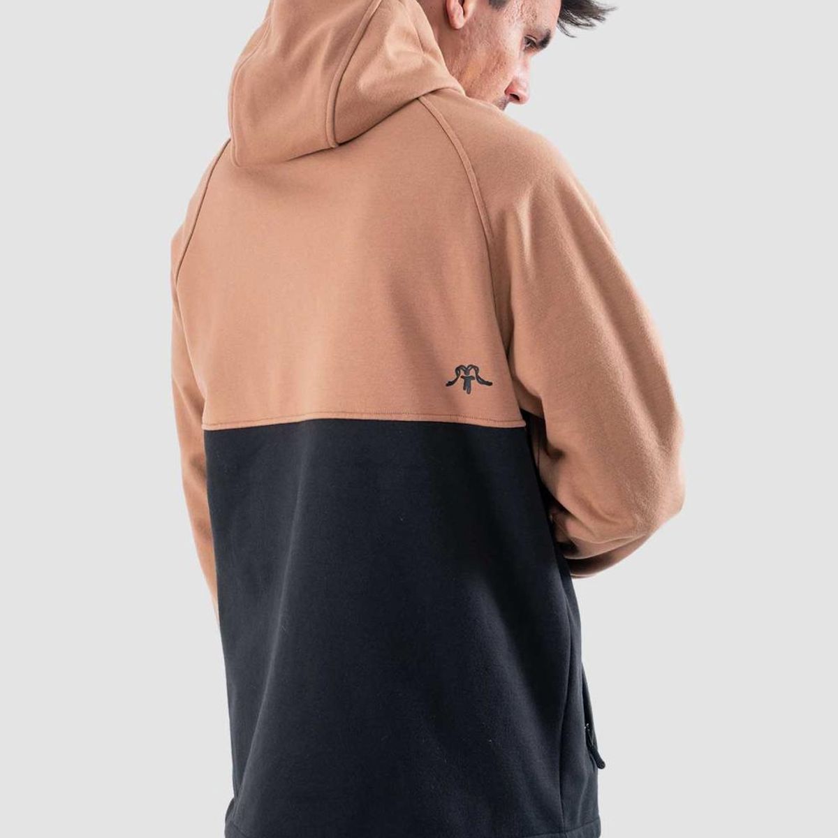 KAYA UNITE - Chaqueta Cortaviento Hombre Surazo Hood Camel