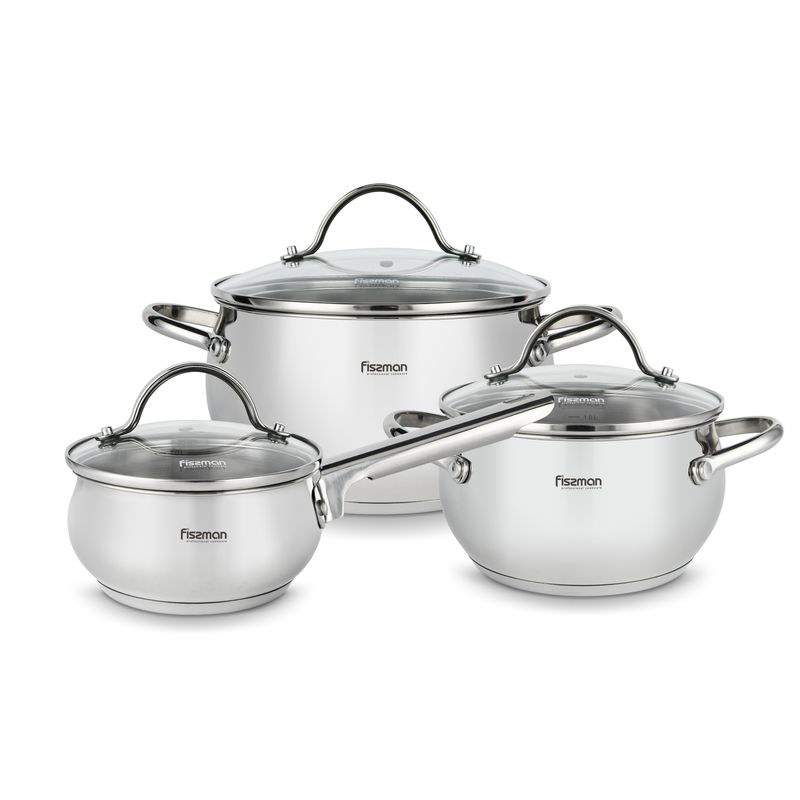 FISSMAN - Set De Ollas 6 Pzs Fissman MARTINEZ