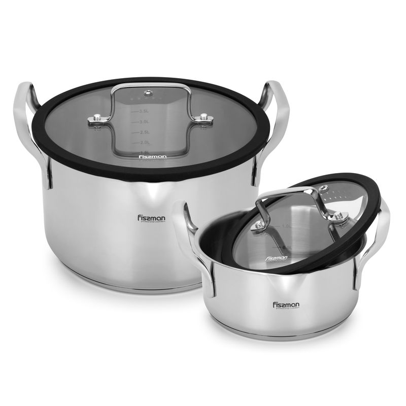 FISSMAN - Set De Ollas 6 Pzs Fissman FABIA