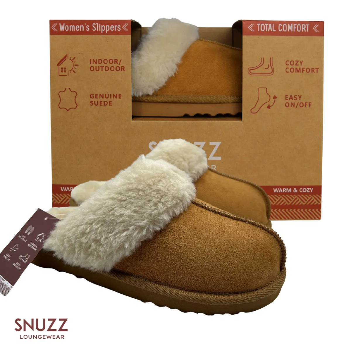 SNUZZ - Pantuflas Térmicas Cómodas Indoor Outdoor Dublin Snuzz Kiosclub