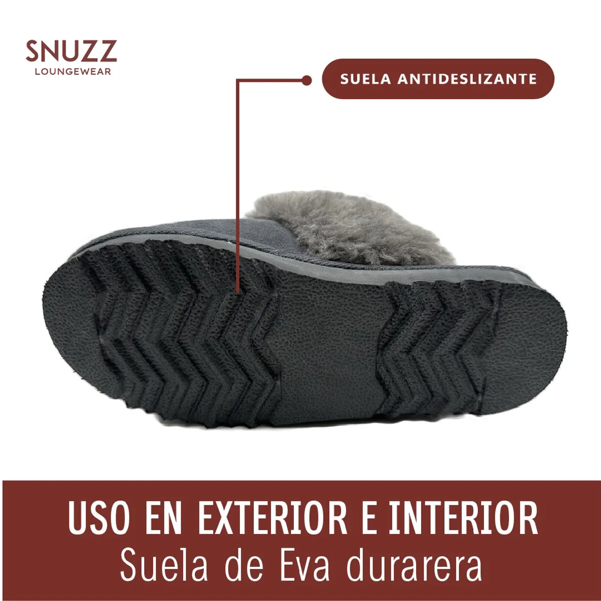SNUZZ - Pantuflas Térmicas Cómodas Indoor Outdoor Dublin Snuzz