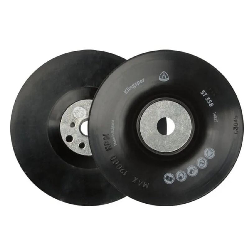 UYUSTOOL - DISCO DE GOMA PARA ESMERIL 4 y media PULG UYUSTOOLS
