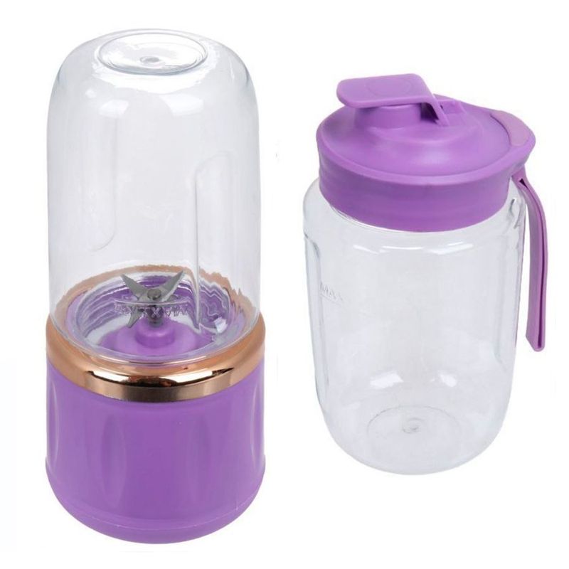 GENERICO - Mini Licuadora Portátil de Vaso Para Batidos 400 Ml