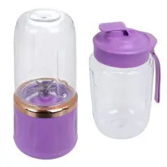 GENERICO - Mini Licuadora Portátil de Vaso Para Batidos 400 Ml