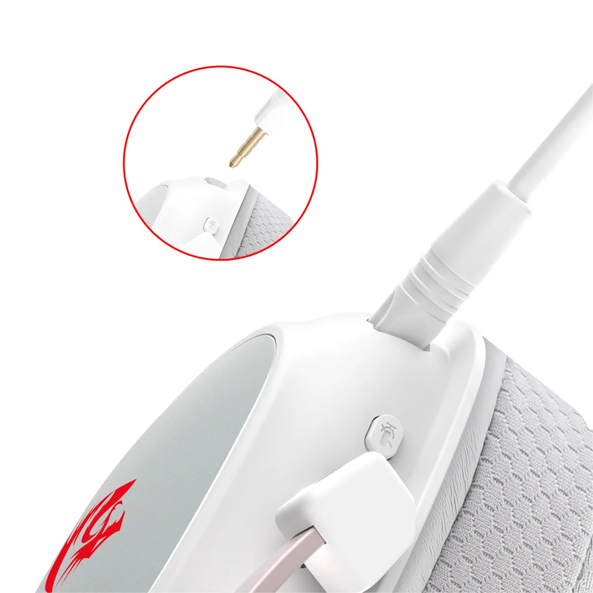 REDRAGON - Audífonos Inalámbricos Redragon Zeus H510-PRO Blanco