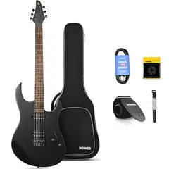 GENERICO - Pack Guitarra Electrica con Funda DONNER DMT-100B