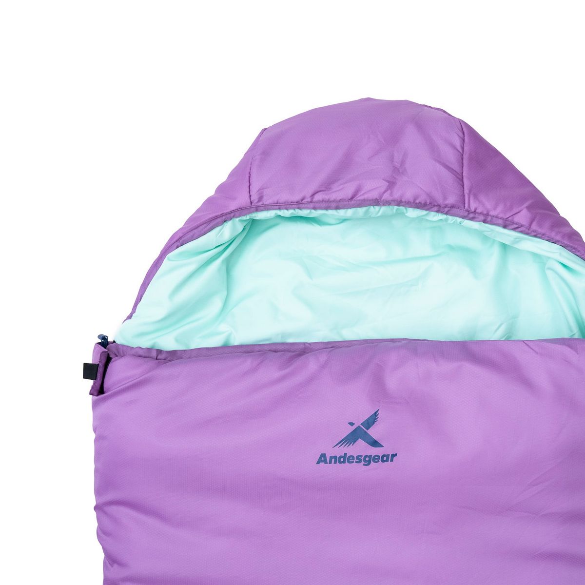 ANDESGEAR - Saco De Dormir Mujer Lonquimay -4° Violeta Andesgear