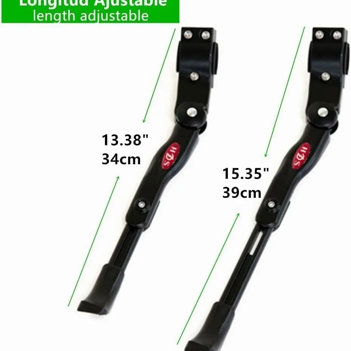 GENERICO - Pata Pie De Apoyo Ajustable Soporte Para Bicicleta Con Perno