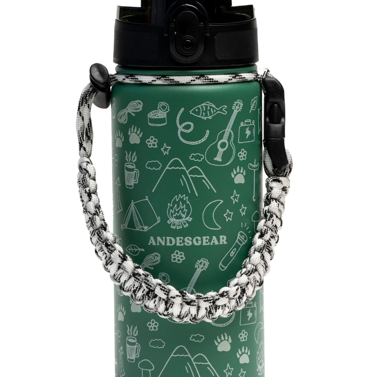 ANDESGEAR - Botella Insulada 550Ml Verde Andesgear