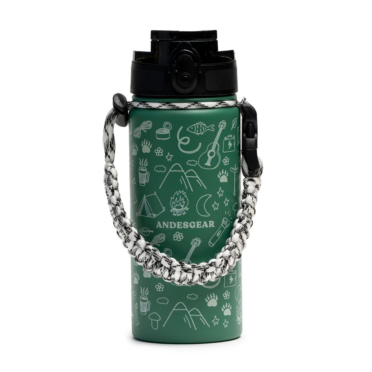 ANDESGEAR - Botella Insulada 550Ml Verde Andesgear