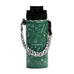 ANDESGEAR - Botella Insulada 550Ml Verde