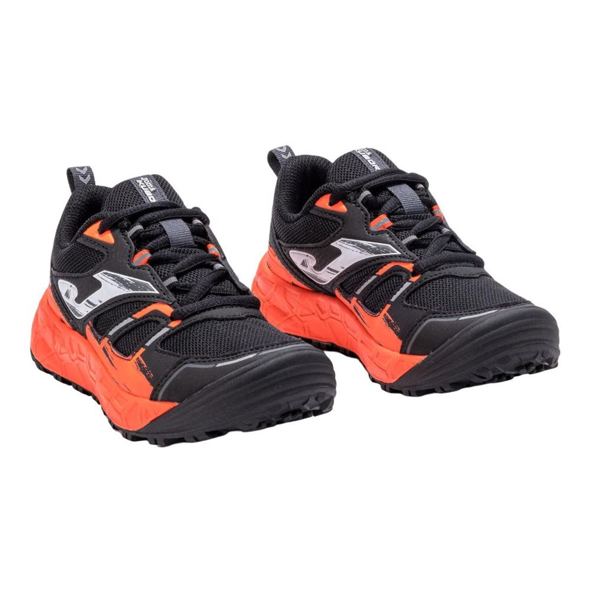 JOMA - Zapatilla Trail Running Kids Kubor Negro Naranjo Joma